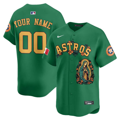 Custom HA Mexico Guadalupe Vapor Premier Limited Jersey - Printed