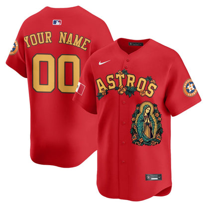 Custom HA Mexico Guadalupe Vapor Premier Limited Jersey - Printed