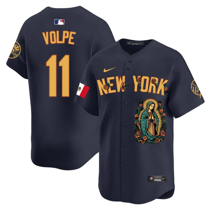 NYY Mexico Guadalupe Vapor Premier Limited Jersey N1 - Printed