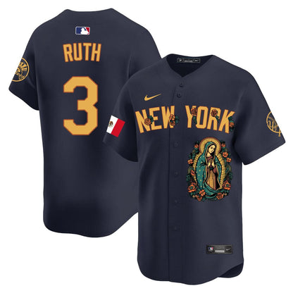 NYY Mexico Guadalupe Vapor Premier Limited Jersey N1 - Printed