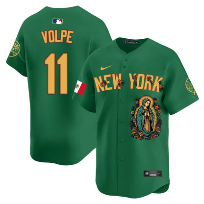 NYY Mexico Guadalupe Vapor Premier Limited Jersey N1 - Printed