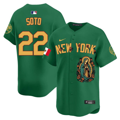 NYY Mexico Guadalupe Vapor Premier Limited Jersey N1 - Printed