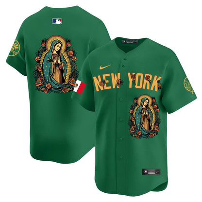 NYY Mexico Guadalupe Vapor Premier Limited Jersey N1 - Printed