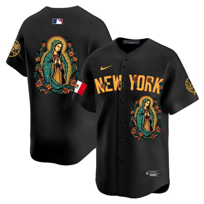 NYY Mexico Guadalupe Vapor Premier Limited Jersey N1 - Printed