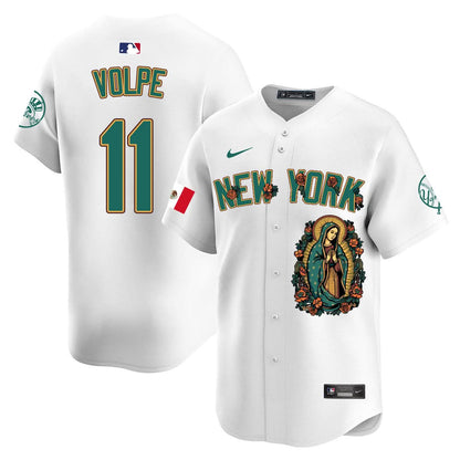NYY Mexico Guadalupe Vapor Premier Limited Jersey N1 - Printed