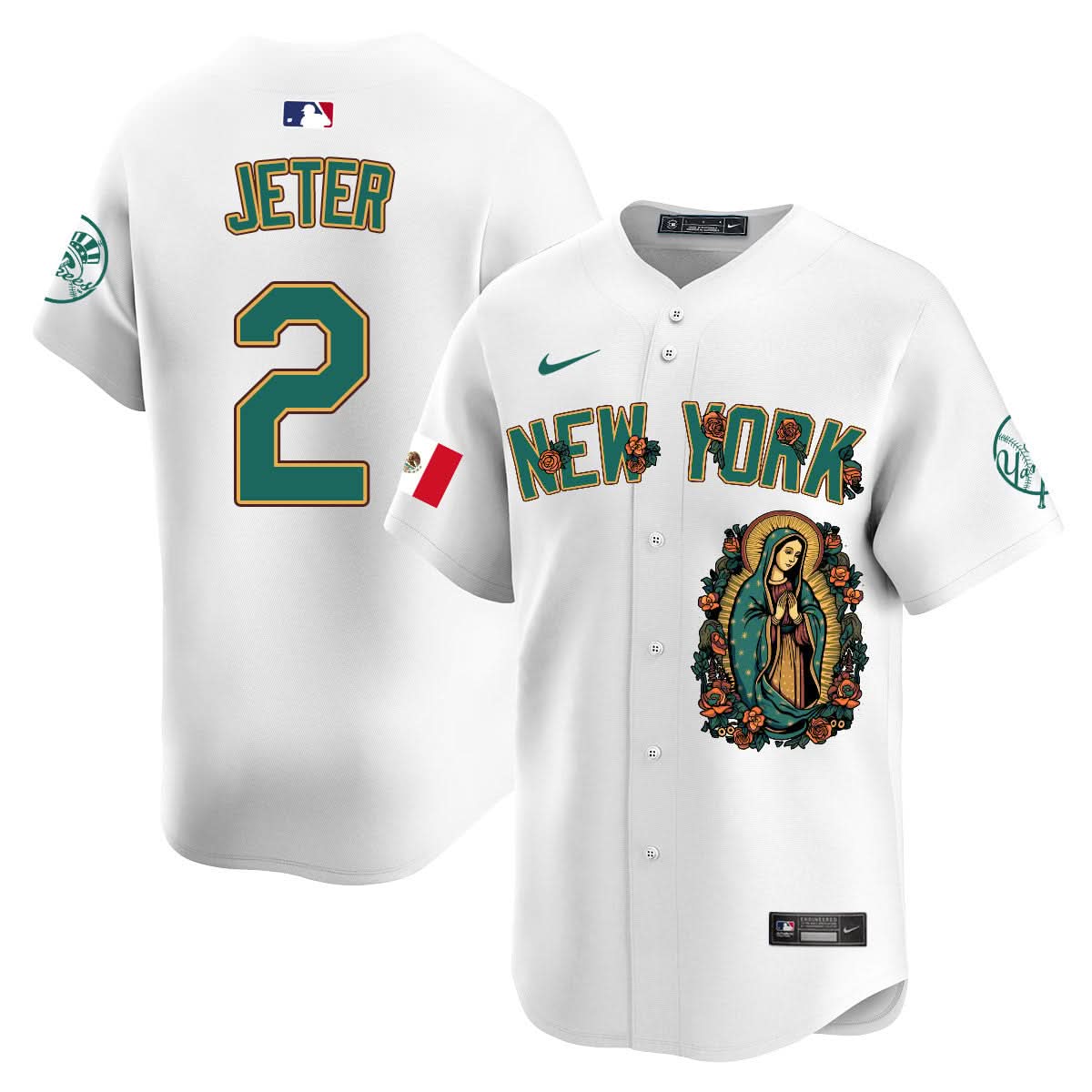 NYY Mexico Guadalupe Vapor Premier Limited Jersey N1 - Printed