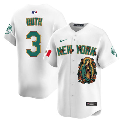 NYY Mexico Guadalupe Vapor Premier Limited Jersey N1 - Printed