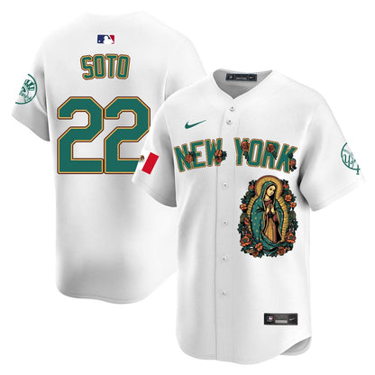 NYY Mexico Guadalupe Vapor Premier Limited Jersey N1 - Printed