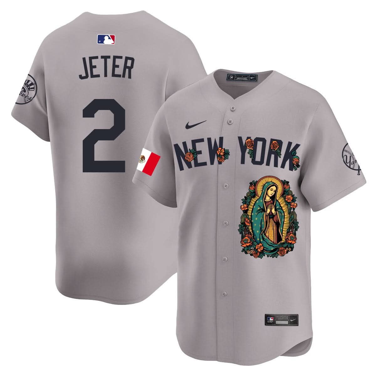 NYY Mexico Guadalupe Vapor Premier Limited Jersey N1 - Printed