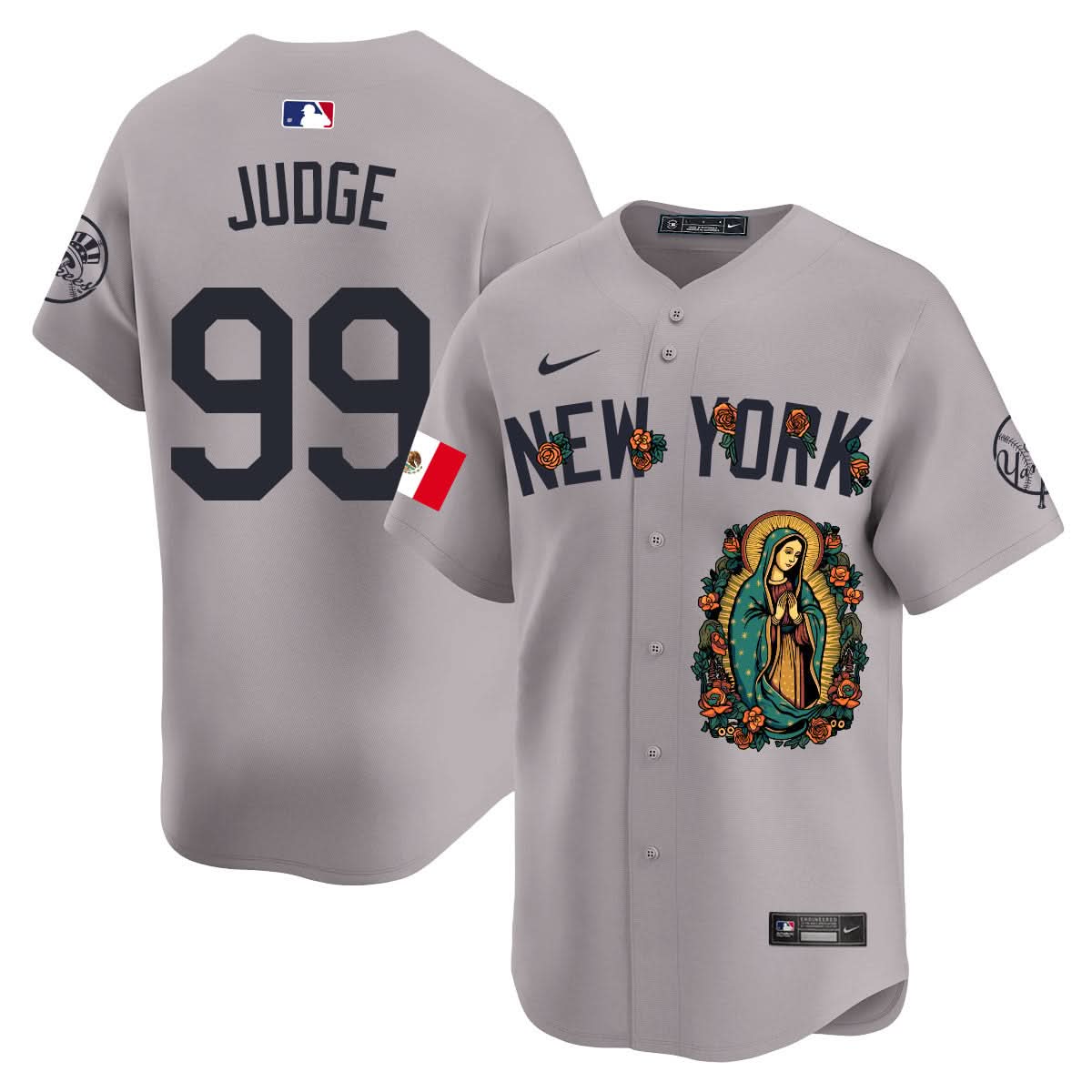NYY Mexico Guadalupe Vapor Premier Limited Jersey N1 - Printed