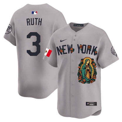 NYY Mexico Guadalupe Vapor Premier Limited Jersey N1 - Printed