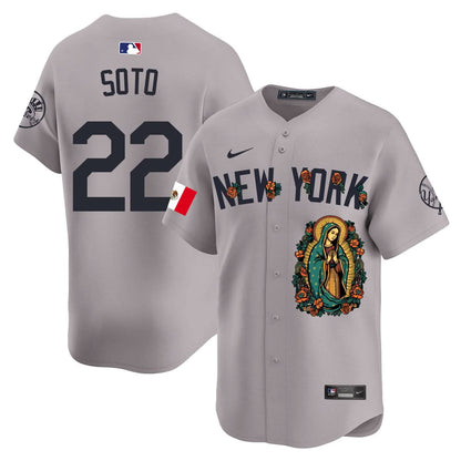 NYY Mexico Guadalupe Vapor Premier Limited Jersey N1 - Printed