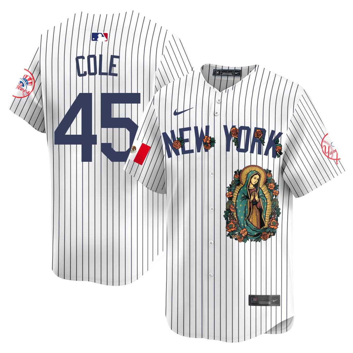 NYY Mexico Guadalupe Vapor Premier Limited Jersey N1 - Printed