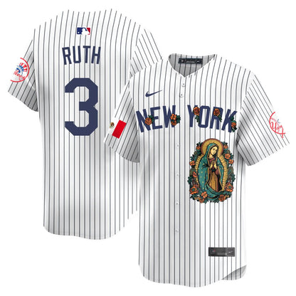 NYY Mexico Guadalupe Vapor Premier Limited Jersey N1 - Printed