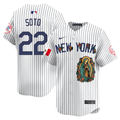 NYY Mexico Guadalupe Vapor Premier Limited Jersey N1 - Printed