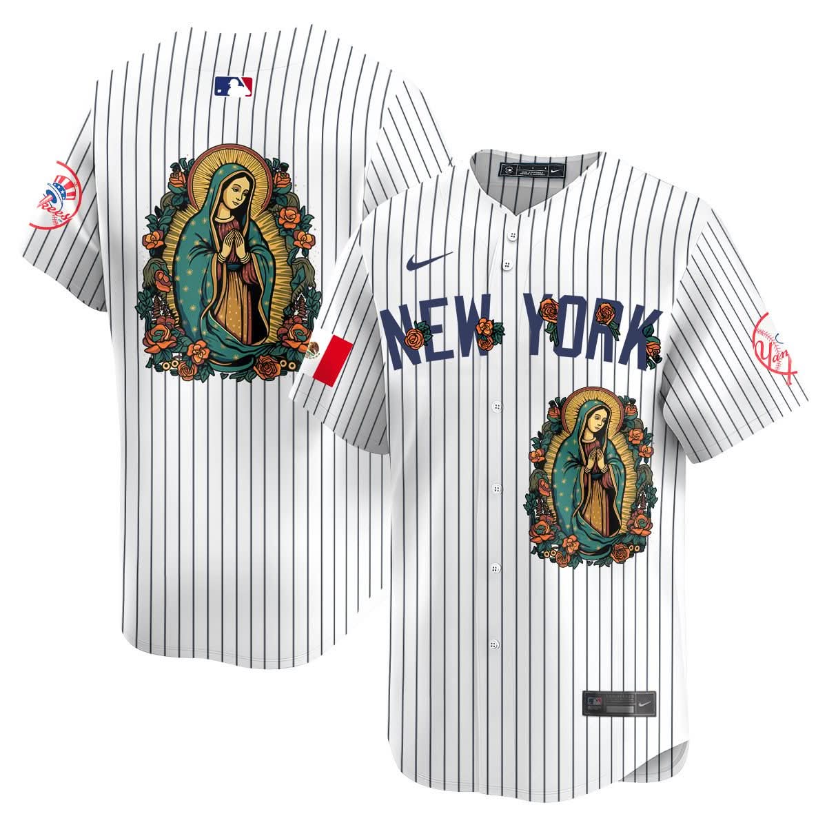 NYY Mexico Guadalupe Vapor Premier Limited Jersey N1 - Printed
