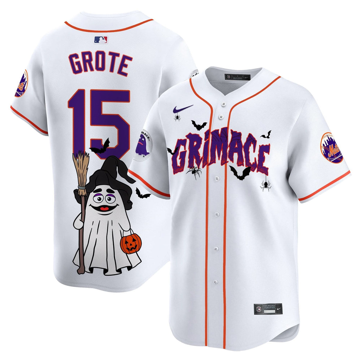 NYM Grimace Halloween Vapor Premier Limited Jersey- Printed