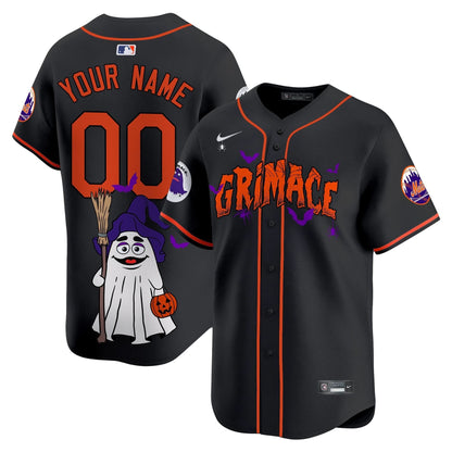 NYM Grimace Halloween Vapor Premier Limited Custom Jersey- Printed