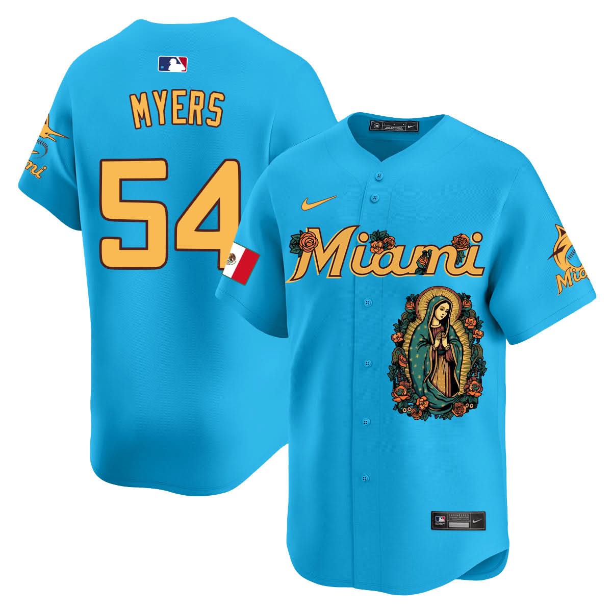 MM Mexico Guadalupe Vapor Premier Limited Jersey - Printed
