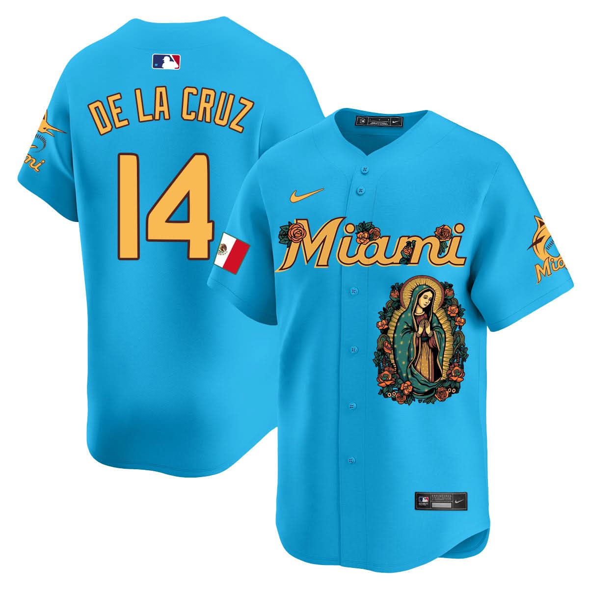 MM Mexico Guadalupe Vapor Premier Limited Jersey - Printed