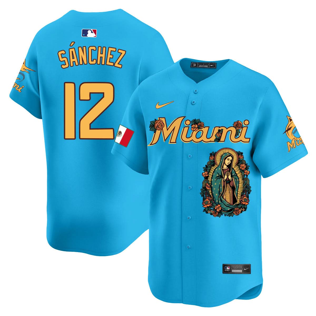MM Mexico Guadalupe Vapor Premier Limited Jersey - Printed