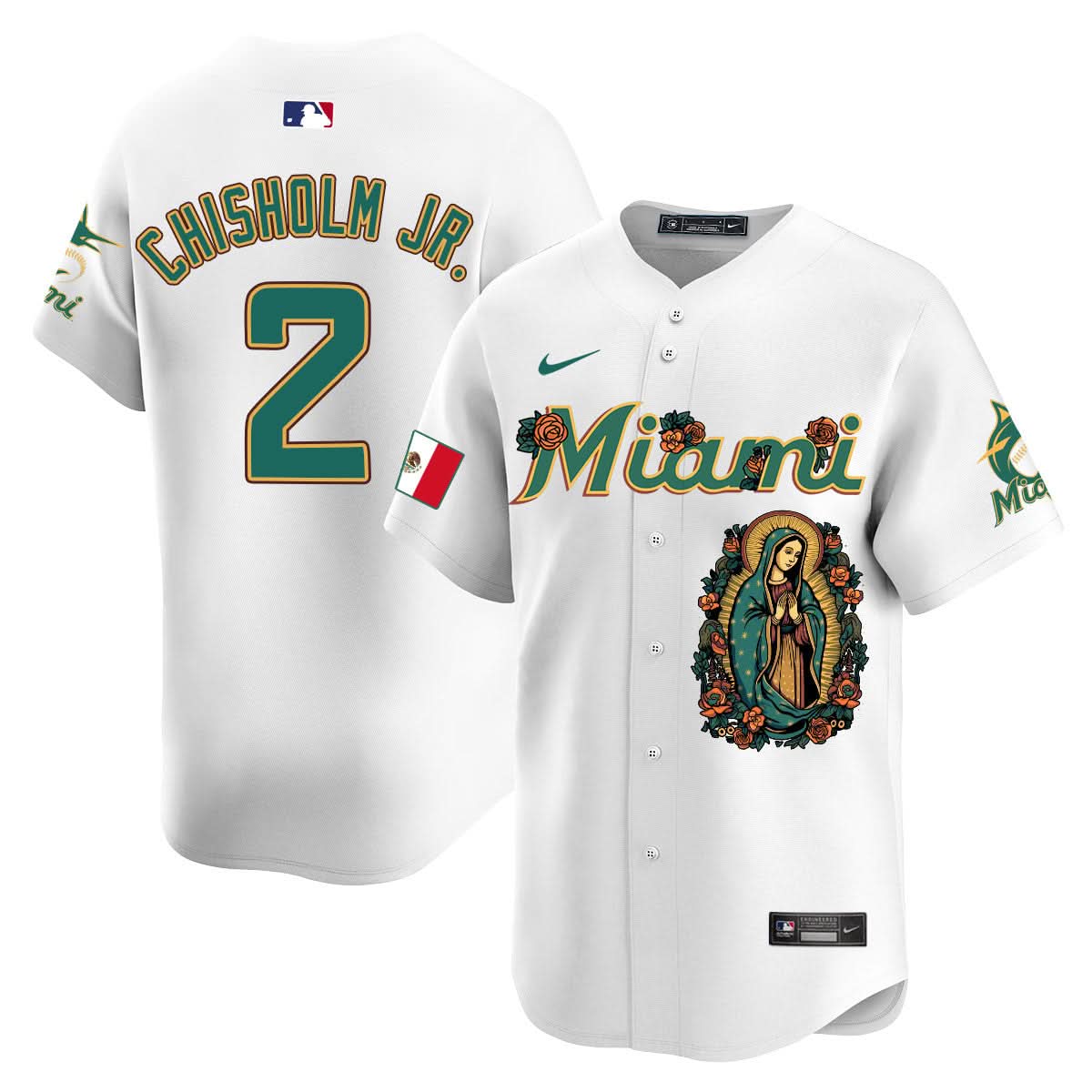MM Mexico Guadalupe Vapor Premier Limited Jersey - Printed