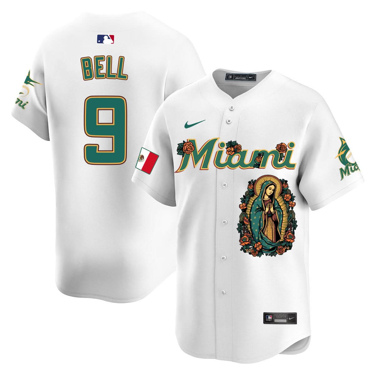 MM Mexico Guadalupe Vapor Premier Limited Jersey - Printed