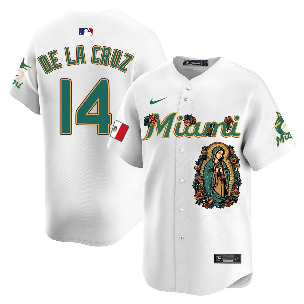 MM Mexico Guadalupe Vapor Premier Limited Jersey - Printed