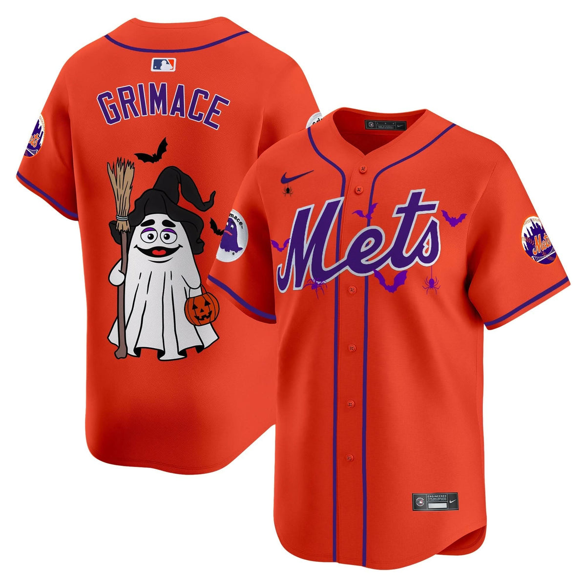 NYM Grimace Halloween Vapor Premier Limited Jersey V2- Printed