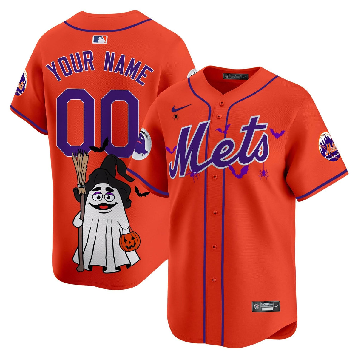 NYM Grimace Halloween Vapor Premier Limited Cusstom Jersey V2- Printed