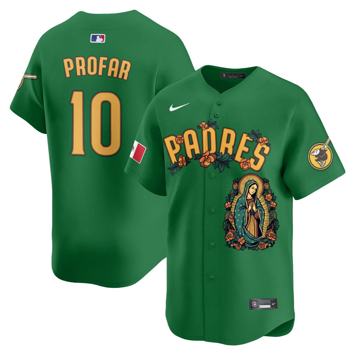 SDP Mexico Guadalupe Vapor Premier Limited Jersey - Printed
