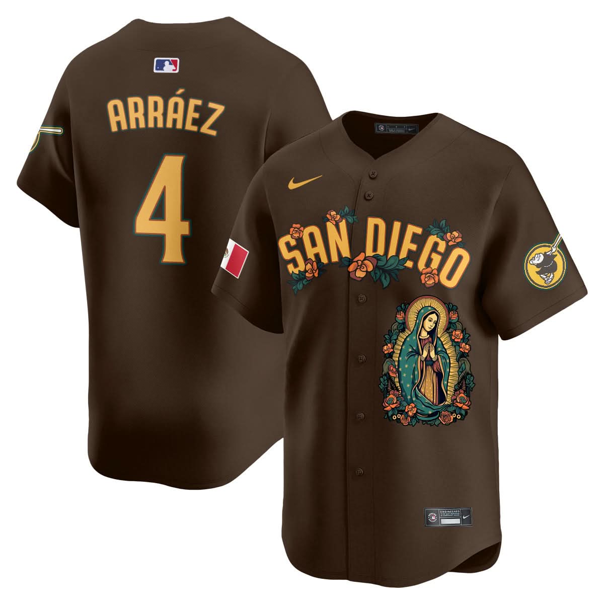 SDP Mexico Guadalupe Vapor Premier Limited Jersey - Printed