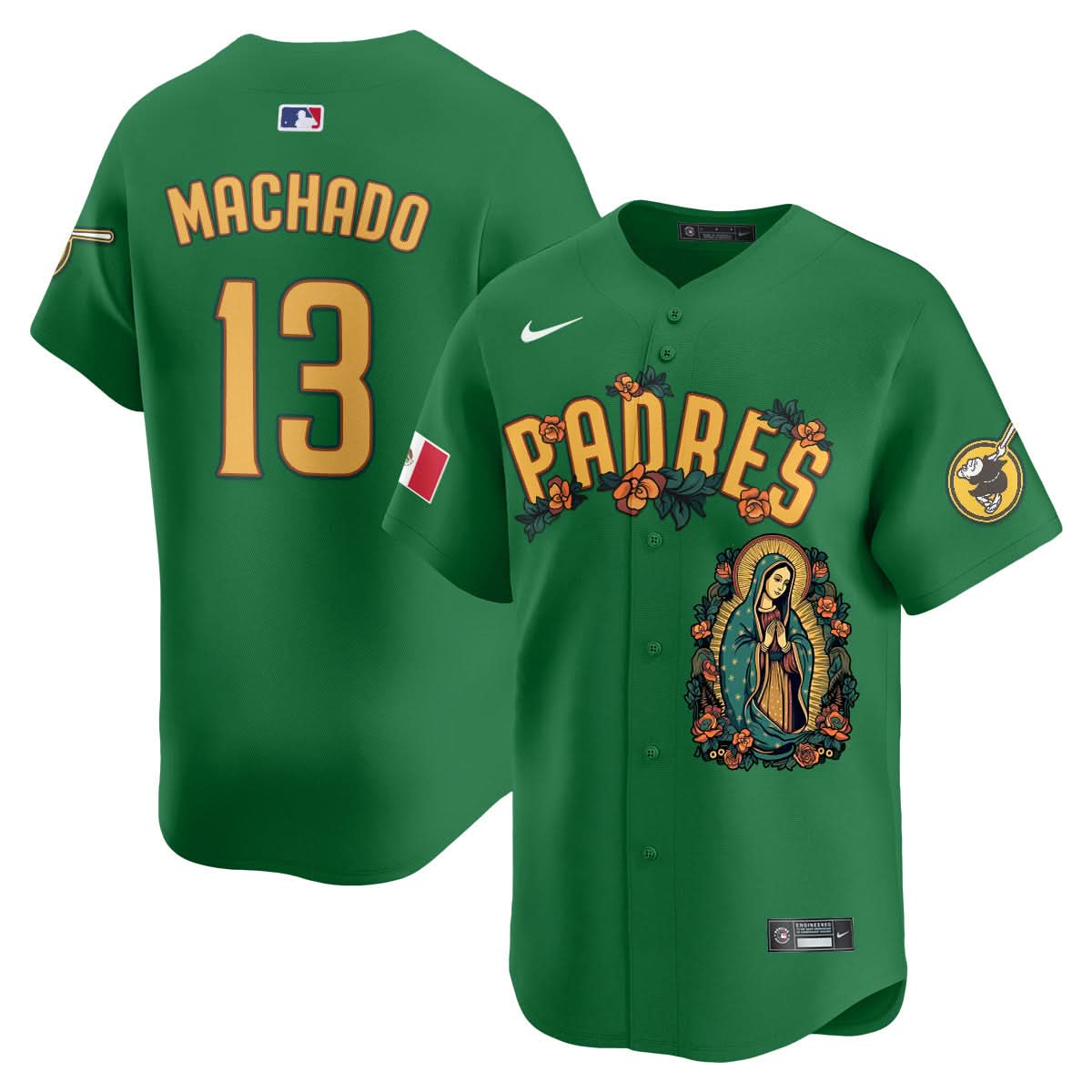 SDP Mexico Guadalupe Vapor Premier Limited Jersey - Printed