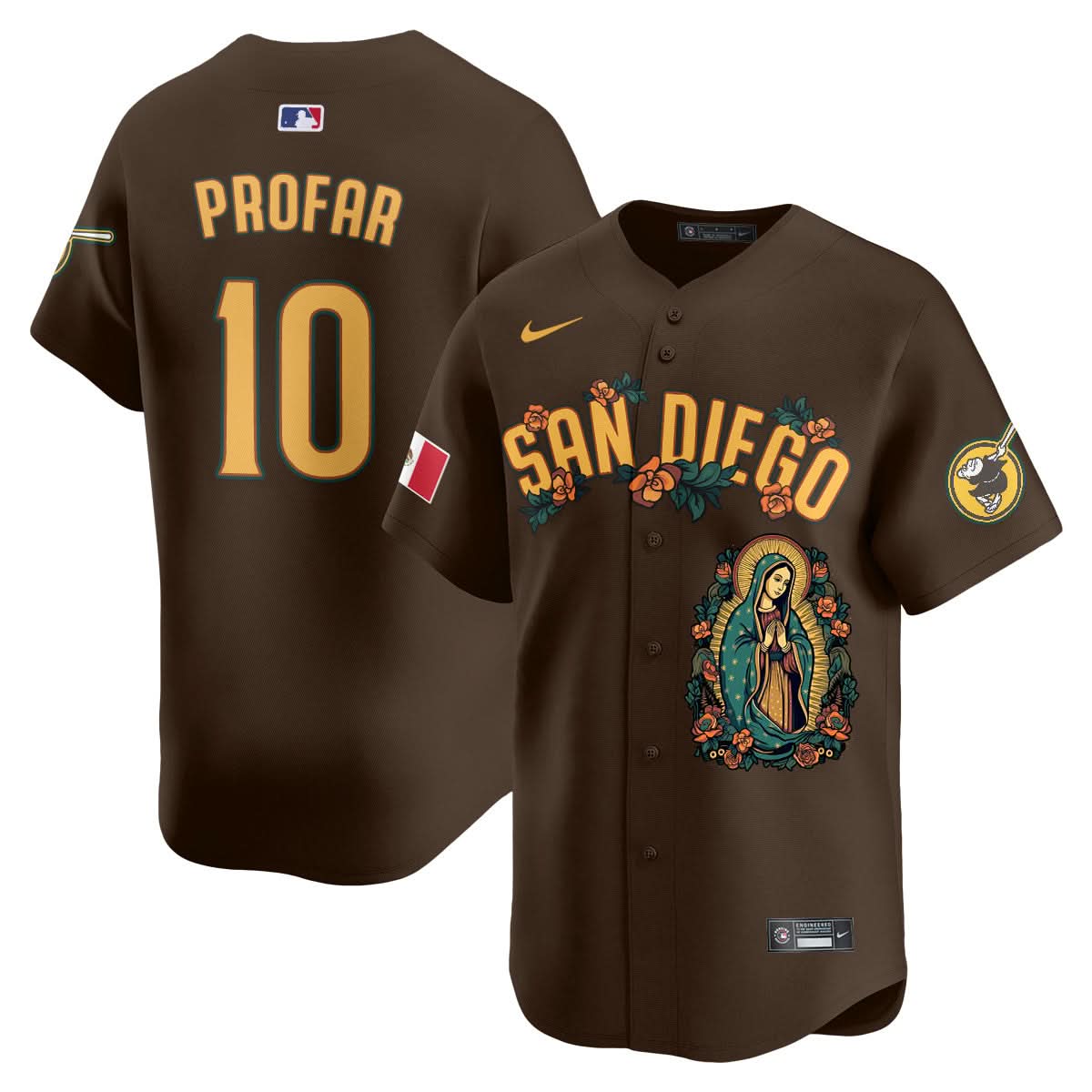 SDP Mexico Guadalupe Vapor Premier Limited Jersey - Printed