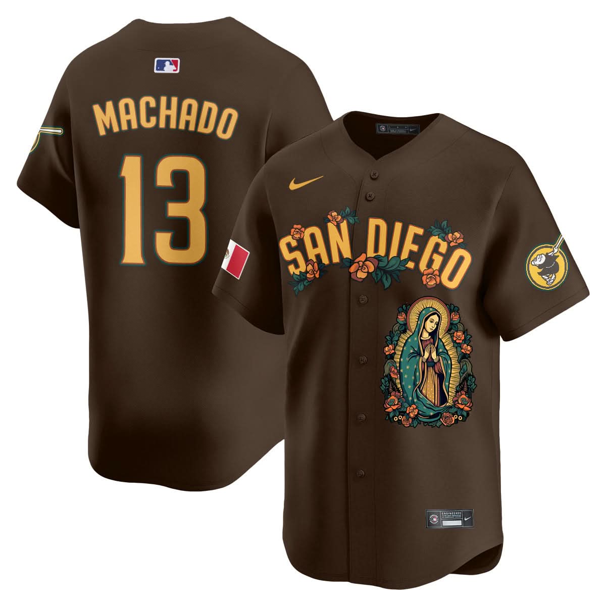 SDP Mexico Guadalupe Vapor Premier Limited Jersey - Printed