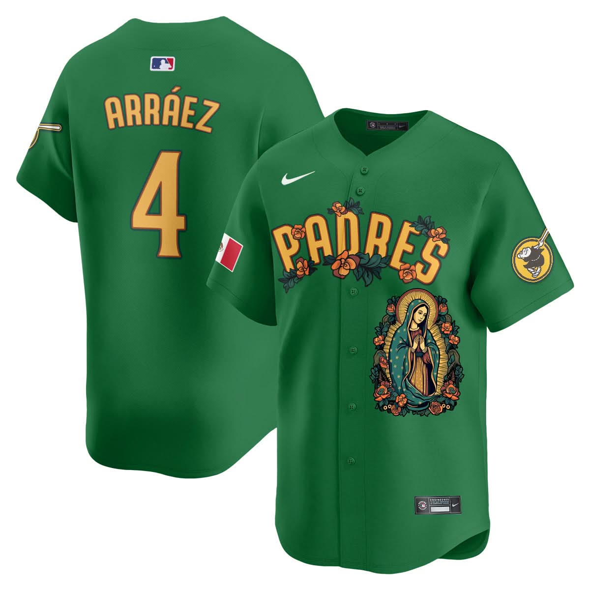 SDP Mexico Guadalupe Vapor Premier Limited Jersey - Printed