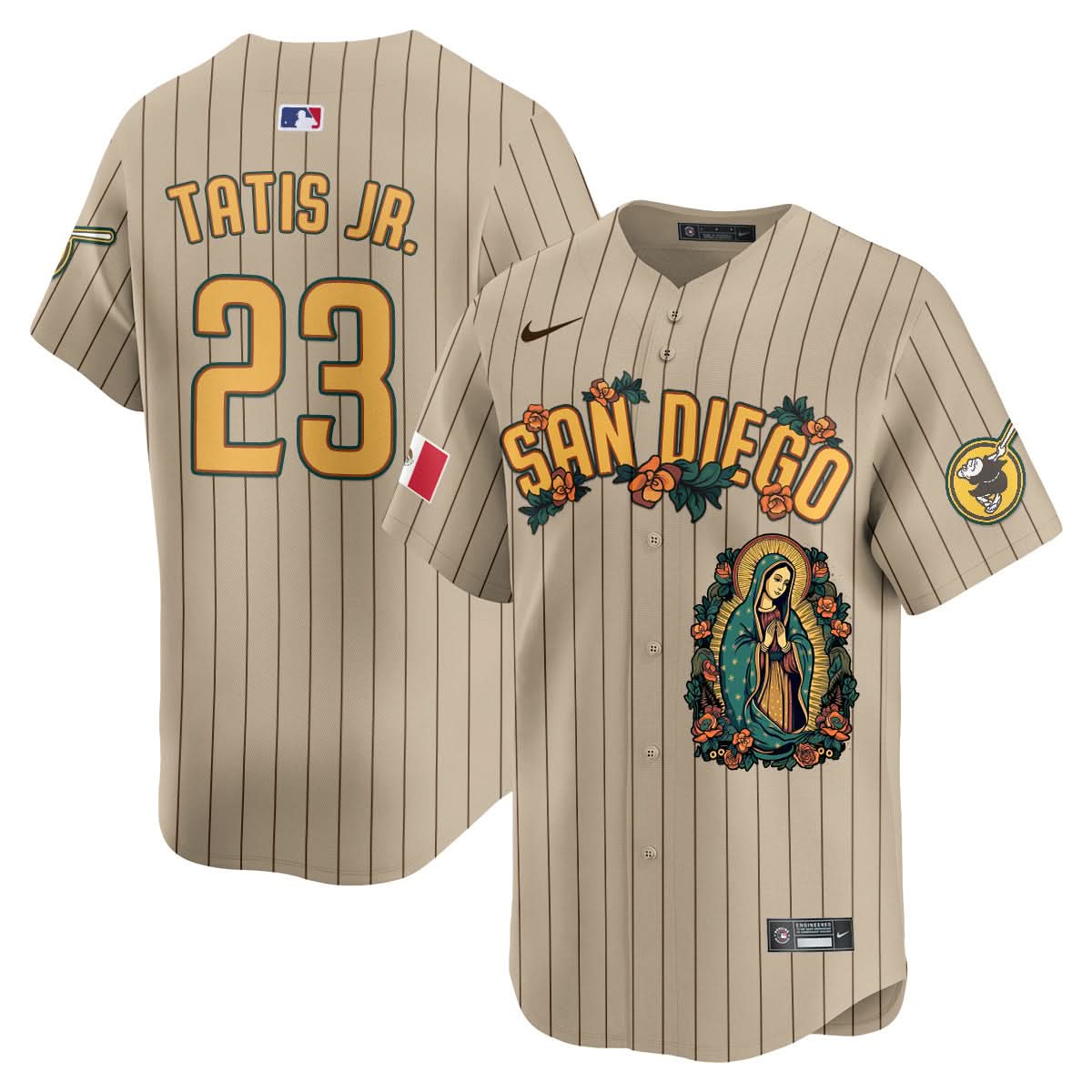 SDP Mexico Guadalupe Vapor Premier Limited Jersey - Printed