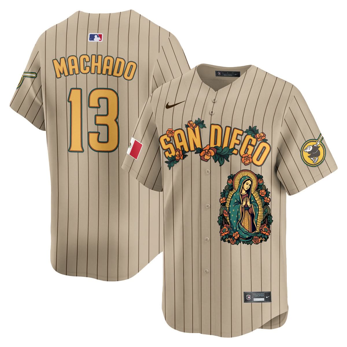 SDP Mexico Guadalupe Vapor Premier Limited Jersey - Printed