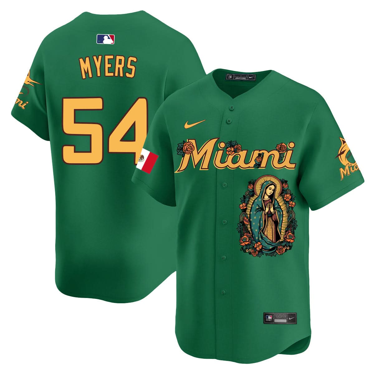 MM Mexico Guadalupe Vapor Premier Limited Jersey - Printed