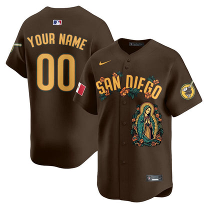 Custom SDP Mexico Guadalupe Vapor Premier Limited Jersey - Printed
