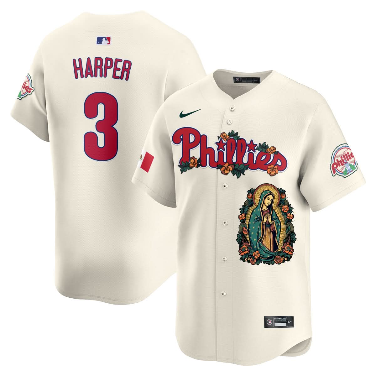 PP Mexico Guadalupe Vapor Premier Limited Jersey - Printed