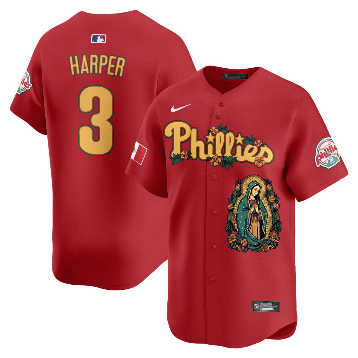 PP Mexico Guadalupe Vapor Premier Limited Jersey - Printed