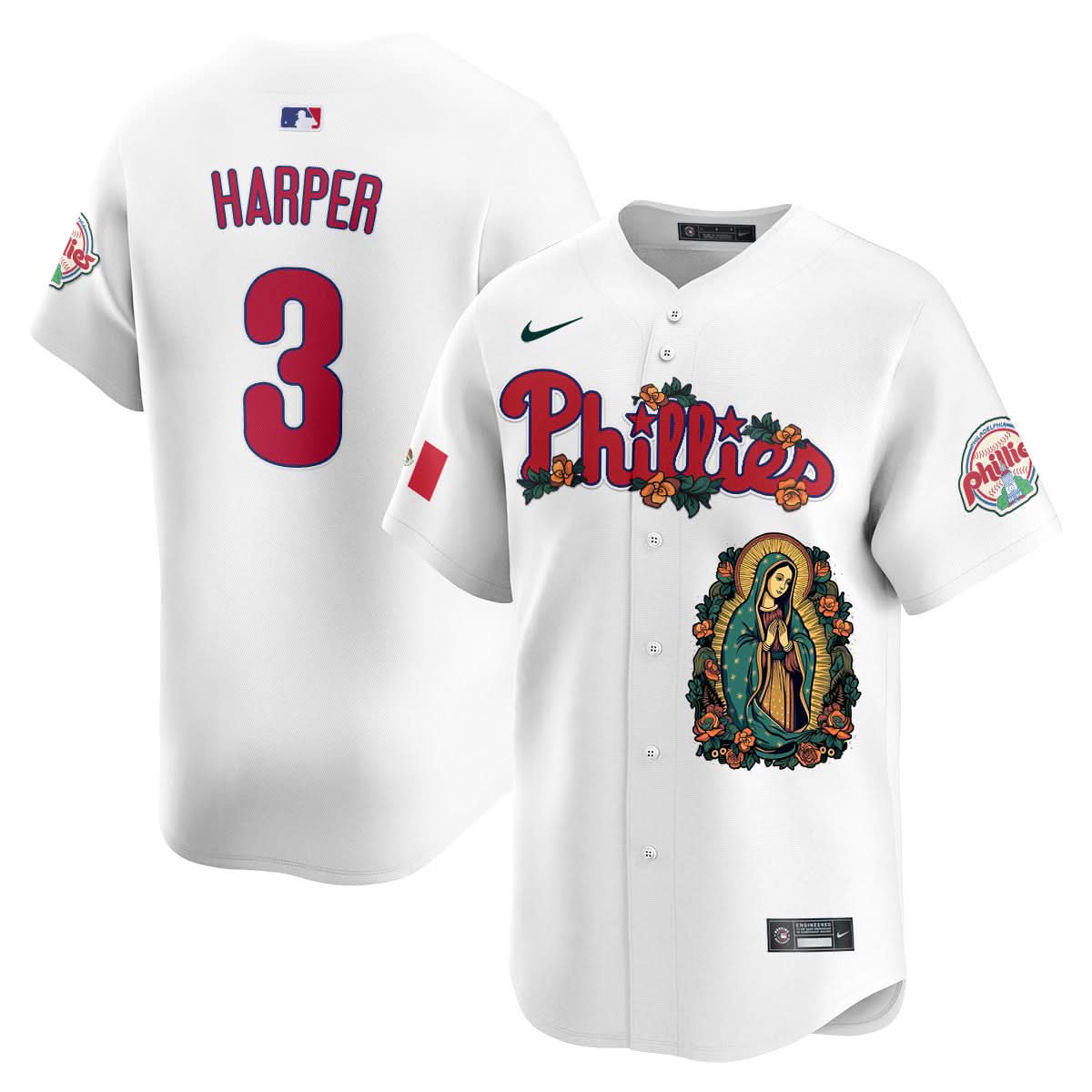PP Mexico Guadalupe Vapor Premier Limited Jersey - Printed