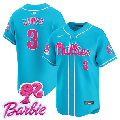 PP Barbie Patch Vapor Premier Limited Jersey - Stitched