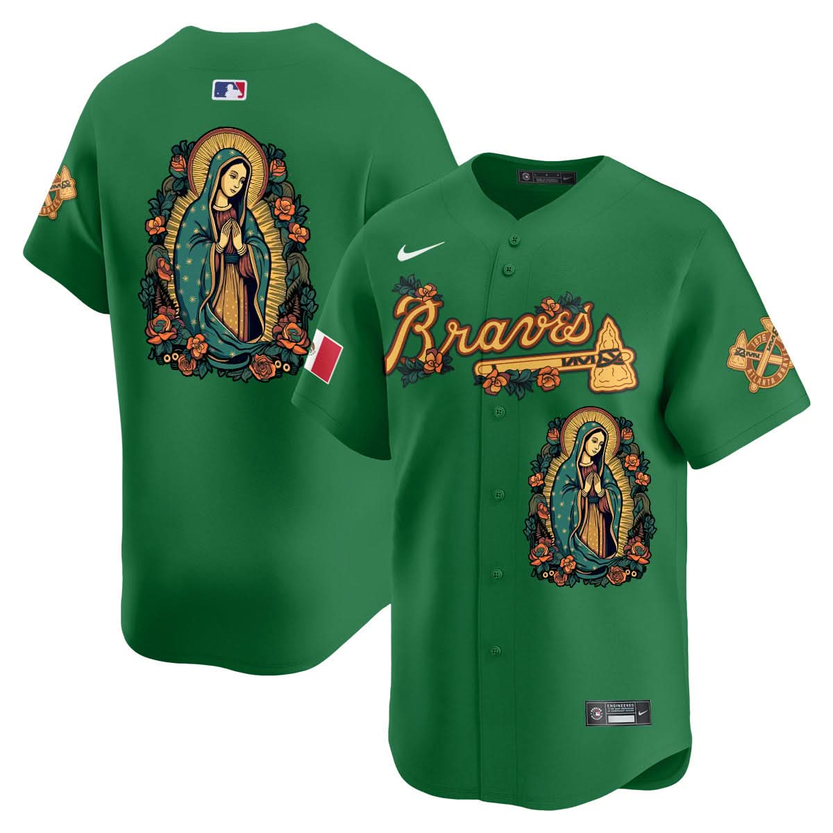 AB Mexico Guadalupe Vapor Premier Limited Jersey - Printed