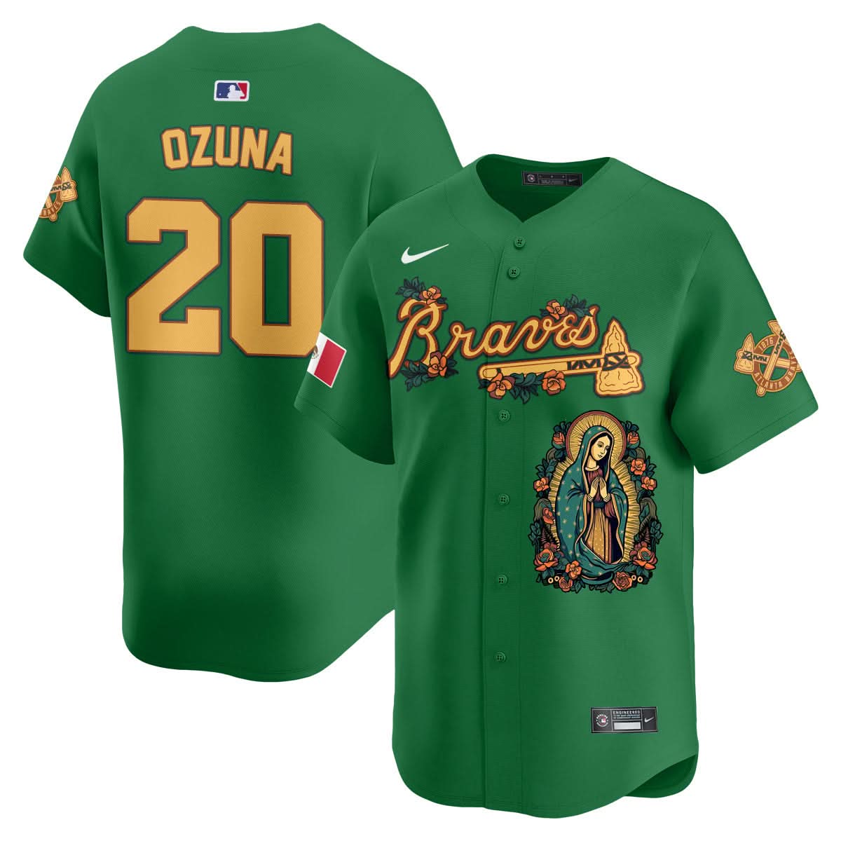AB Mexico Guadalupe Vapor Premier Limited Jersey - Printed