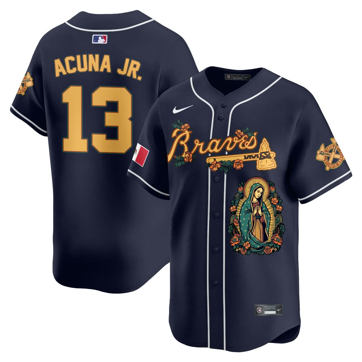 AB Mexico Guadalupe Vapor Premier Limited Jersey - Printed