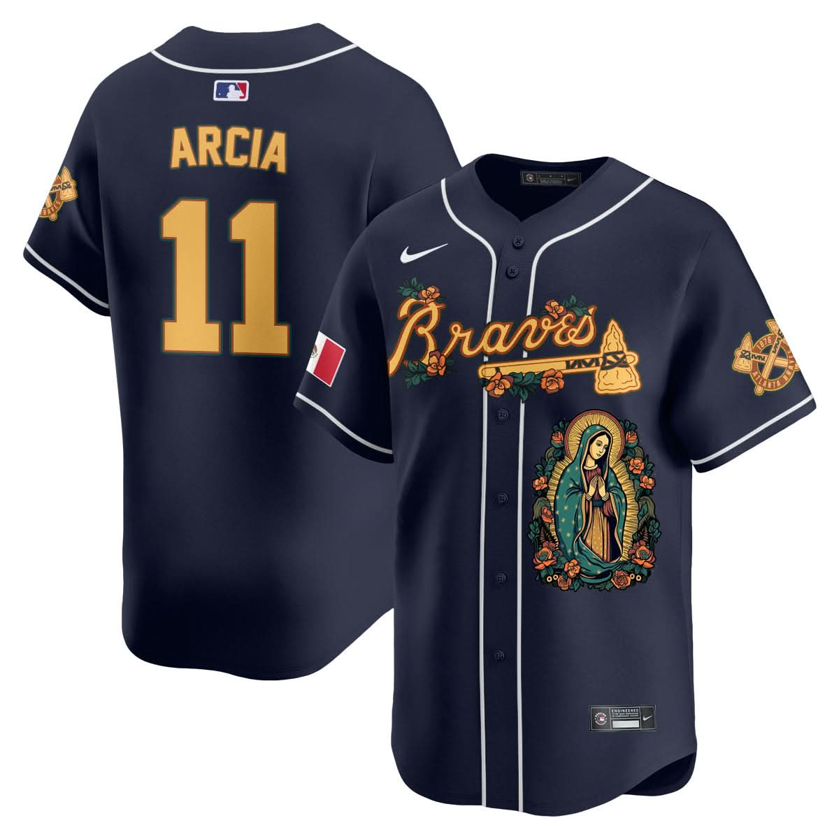 AB Mexico Guadalupe Vapor Premier Limited Jersey - Printed