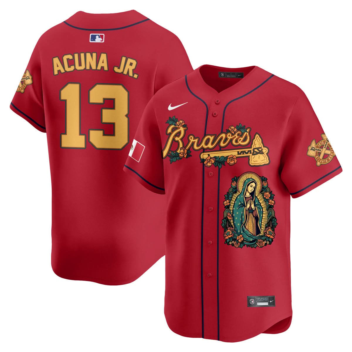 AB Mexico Guadalupe Vapor Premier Limited Jersey - Printed