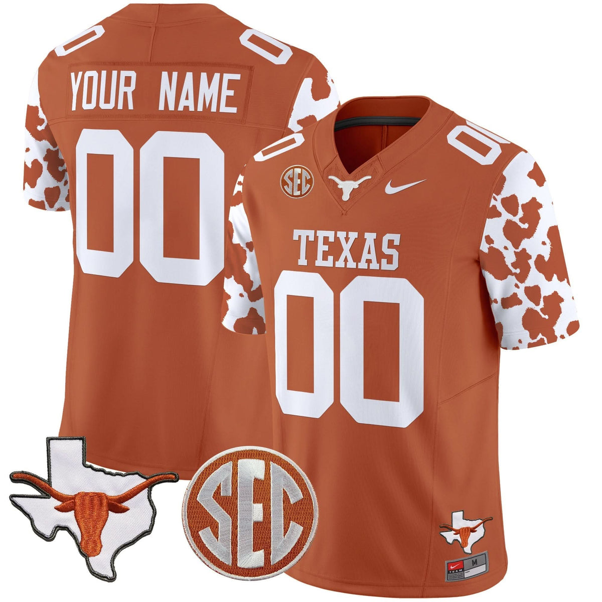 TL Cow Spots Vapor Limited Custom Jersey